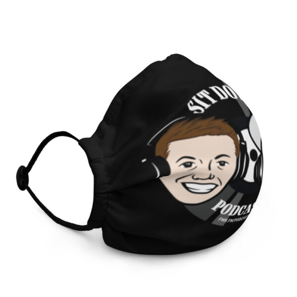 The Sit Down Podcast - Premium face mask - Image 2