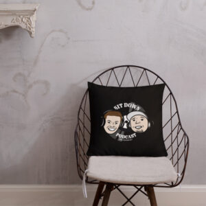 The Sit Down Podcast - Premium Pillow