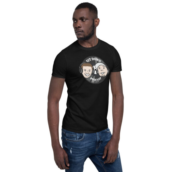 The Sit Down Podcast - Short-Sleeve Unisex T-Shirt - Image 2