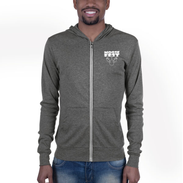 MooseFest Unisex zip hoodie - Image 5