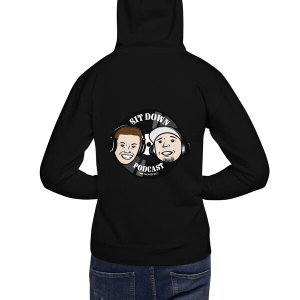 The Sit Down Podcast - Unisex Hoodie - Image 2