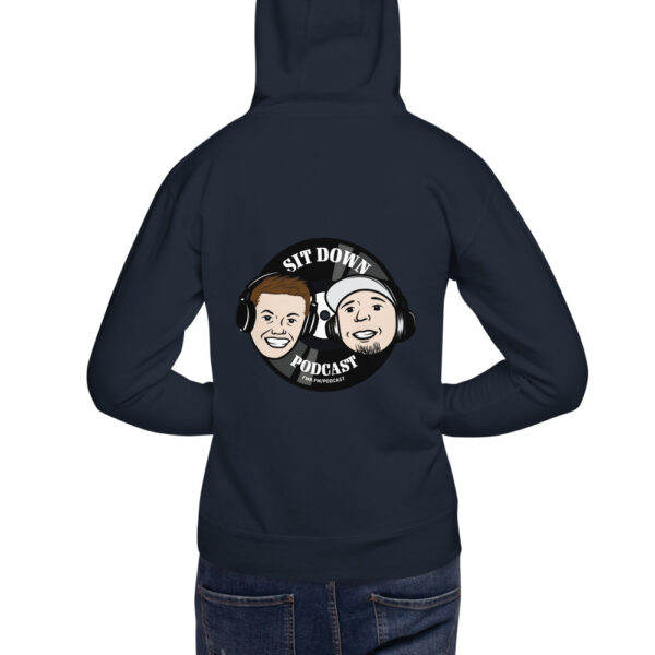 The Sit Down Podcast - Unisex Hoodie - Image 4