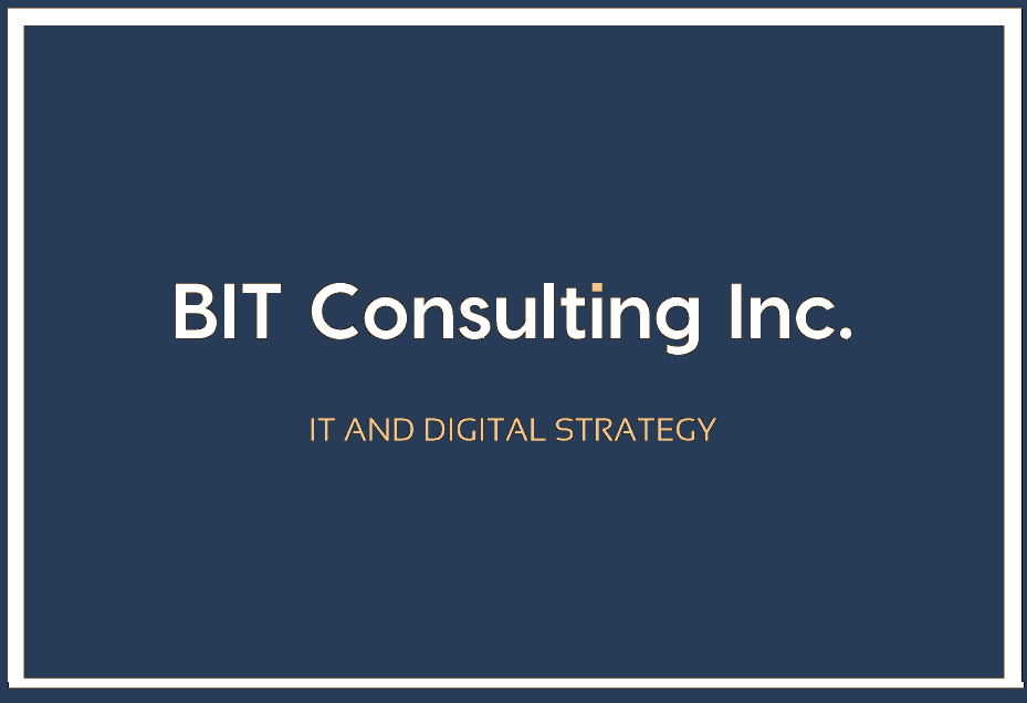 BIT Consulting Inc Logo Invert WhiteandBlue
